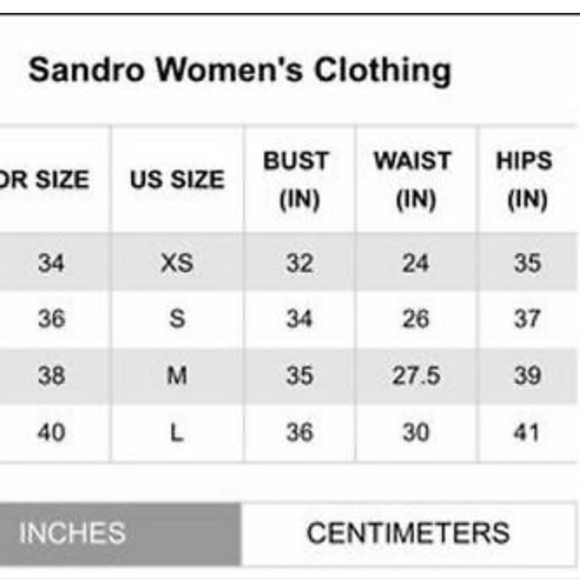 Sandro Paris Trench Coat With Removable Chain Size S NWT'S - Picture 15 of 15